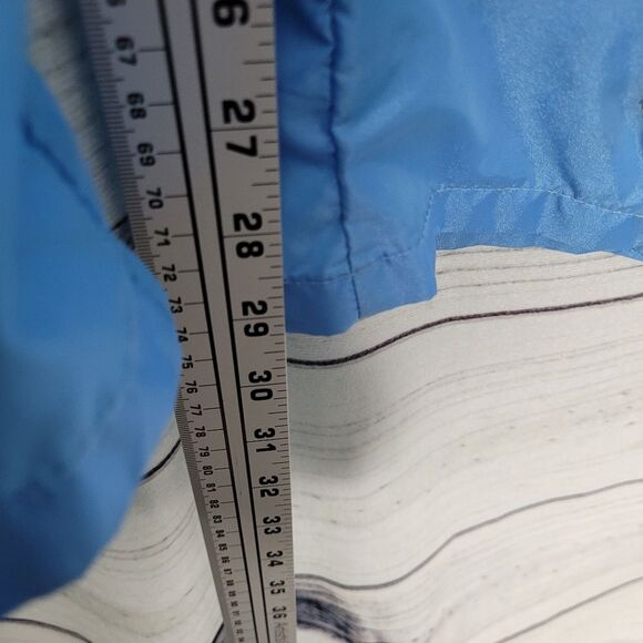 Vintage Nike blue yellow 70s-80's pull on wind pants athletic size large - Picture 8 of 10